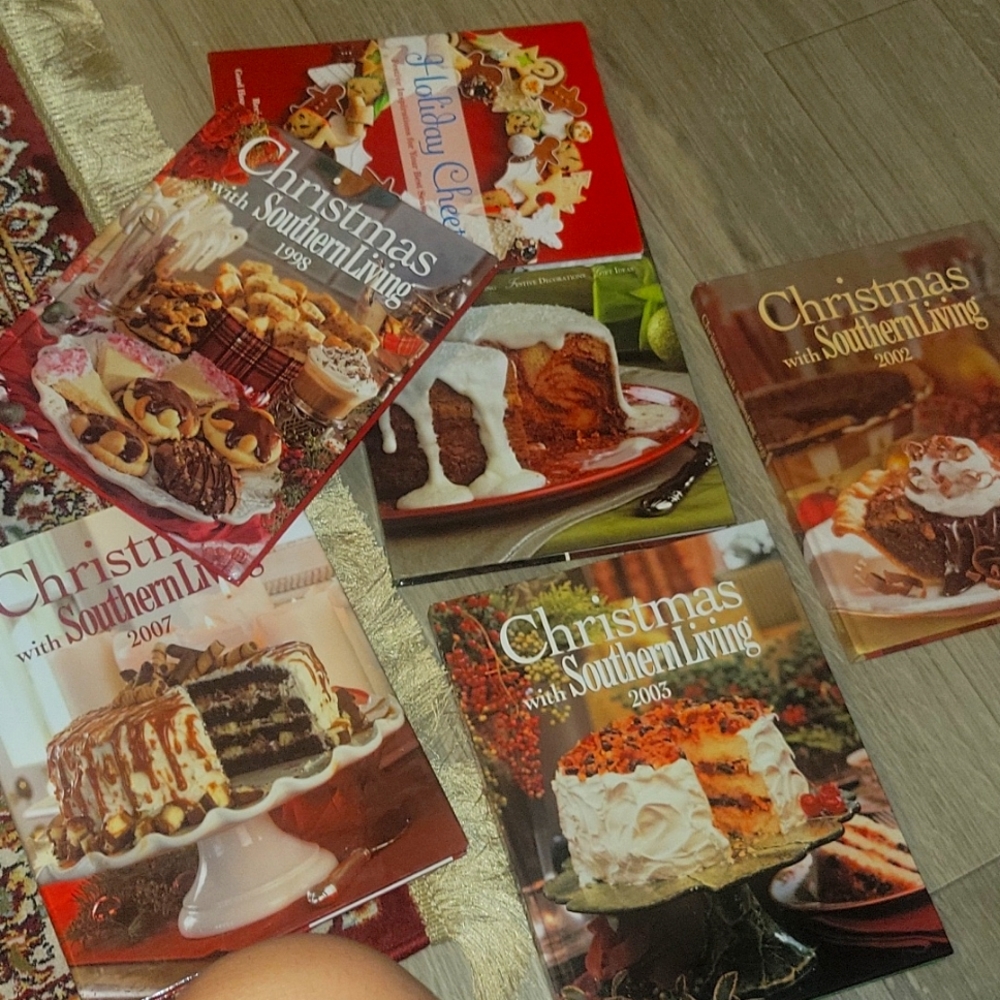 Christmas with Southern Living books